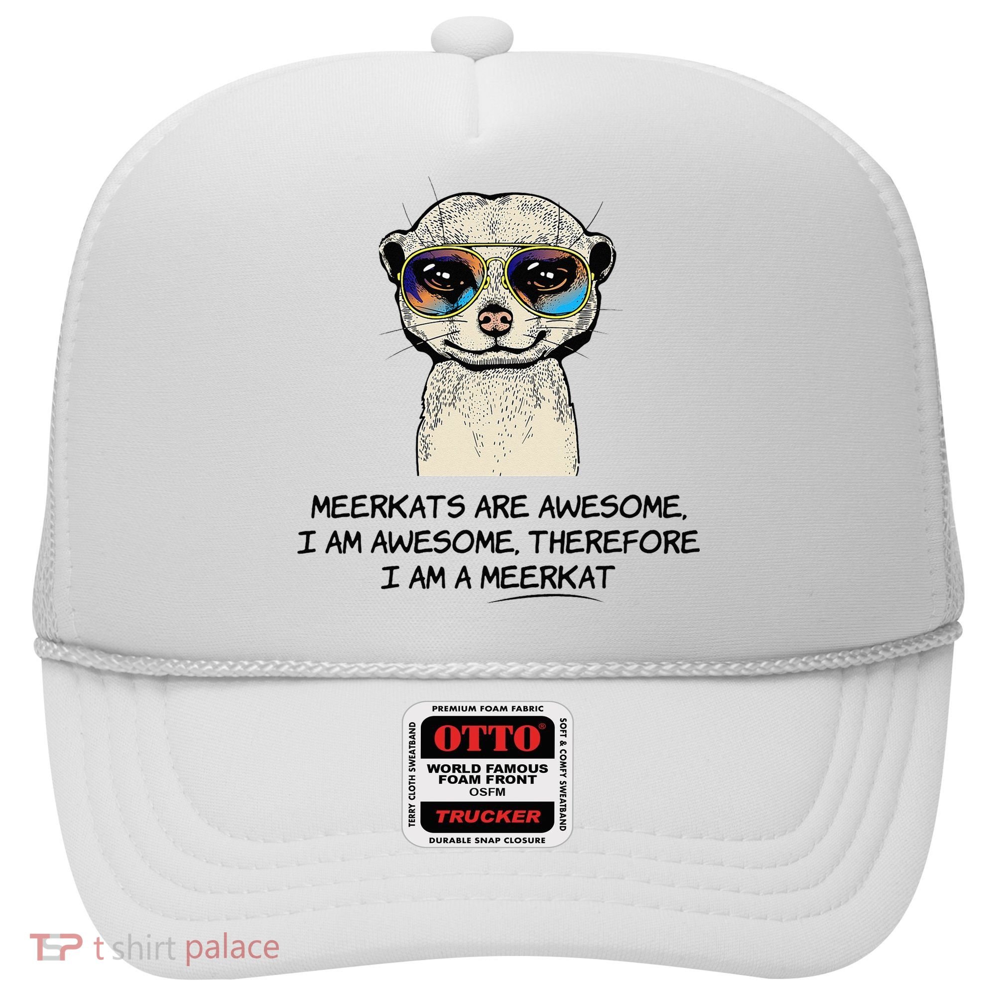 Awesome Cartoon I am a Meerkat for Meerkat Lovers Hat
