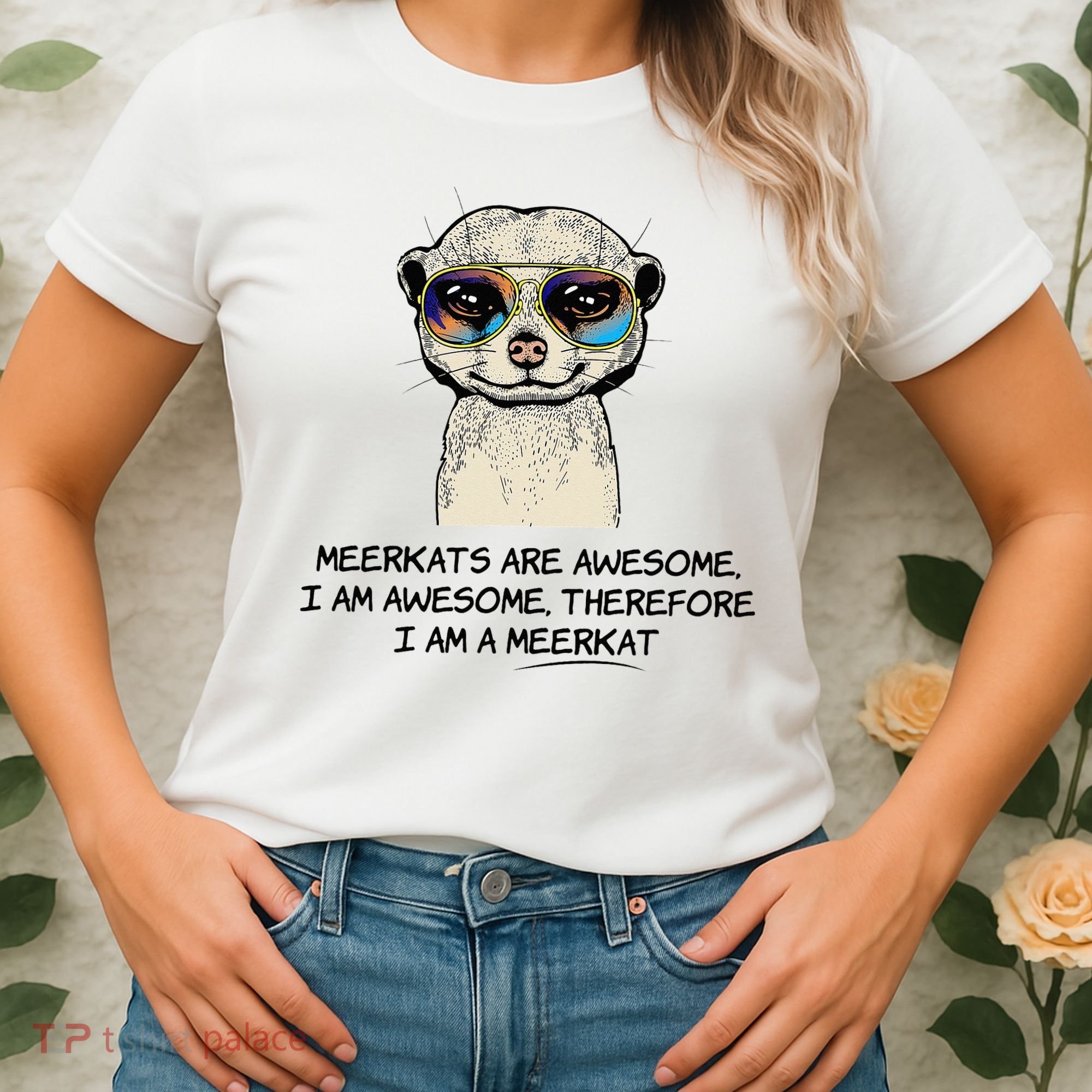 Awesome Cartoon I am a Meerkat for Meerkat Lovers Women's T-Shirt