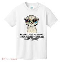 Awesome Cartoon I am a Meerkat for Meerkat Lovers Kids T-Shirt thumb 0
