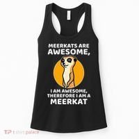 Awesome Cartoon I Am A Meerkat For Meerkat Lovers Women's Tank Top thumb 0