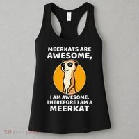 Awesome Cartoon I Am A Meerkat For Meerkat Lovers Women's Tank Top thumb 3