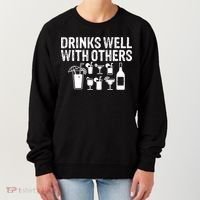 Alcohol Cocktail Lover Alcoholic Fan Funny Pun Cute Gift Women's Sweatshirt thumb 0