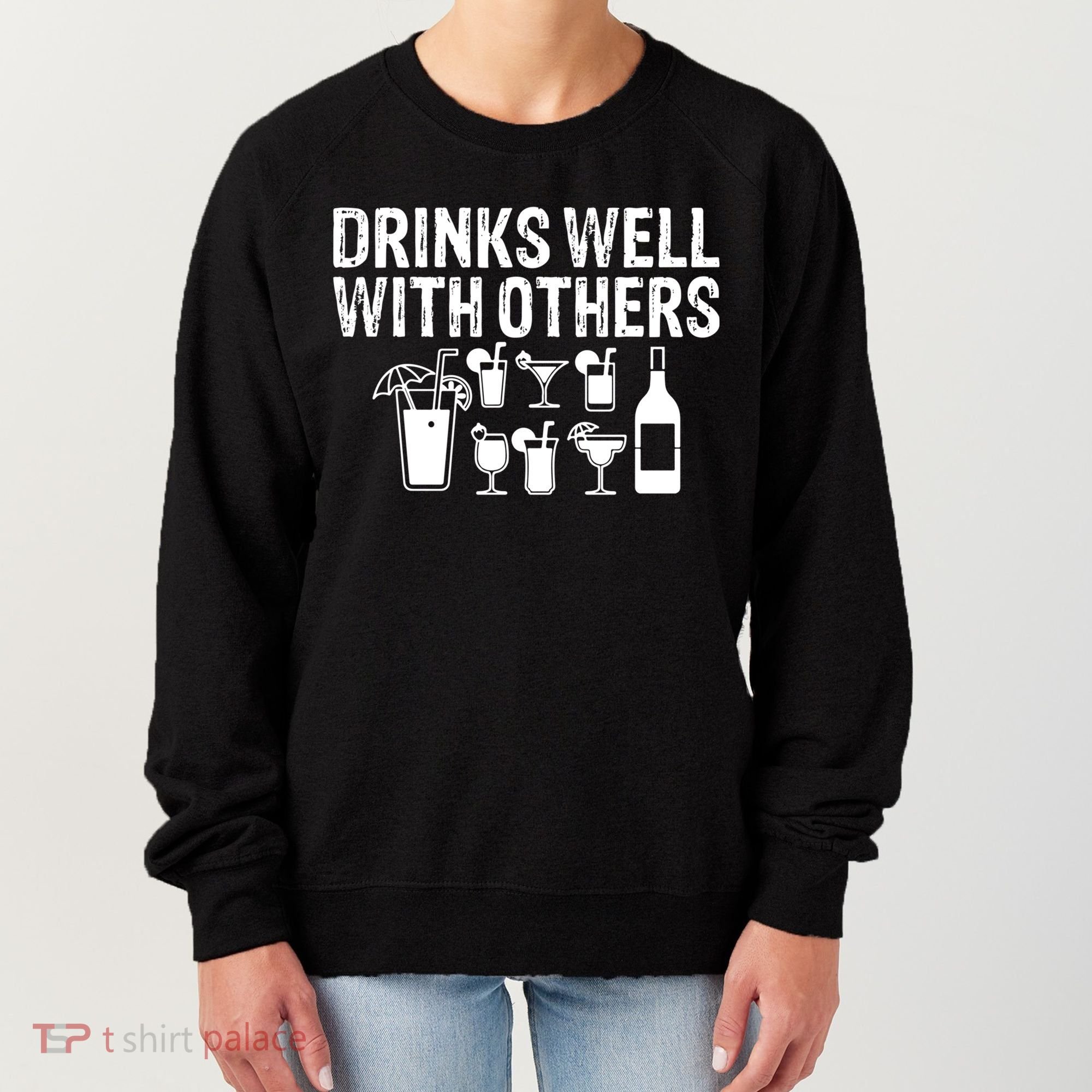 Alcohol Cocktail Lover Alcoholic Fan Funny Pun Cute Gift Women's Sweatshirt