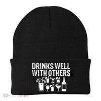 Alcohol Cocktail Lover Alcoholic Fan Funny Pun Cute Gift Beanie thumb 0