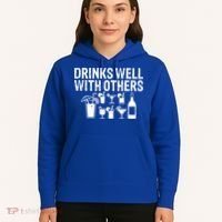 Alcohol Cocktail Lover Alcoholic Fan Funny Pun Cute Gift Hoodie thumb 5