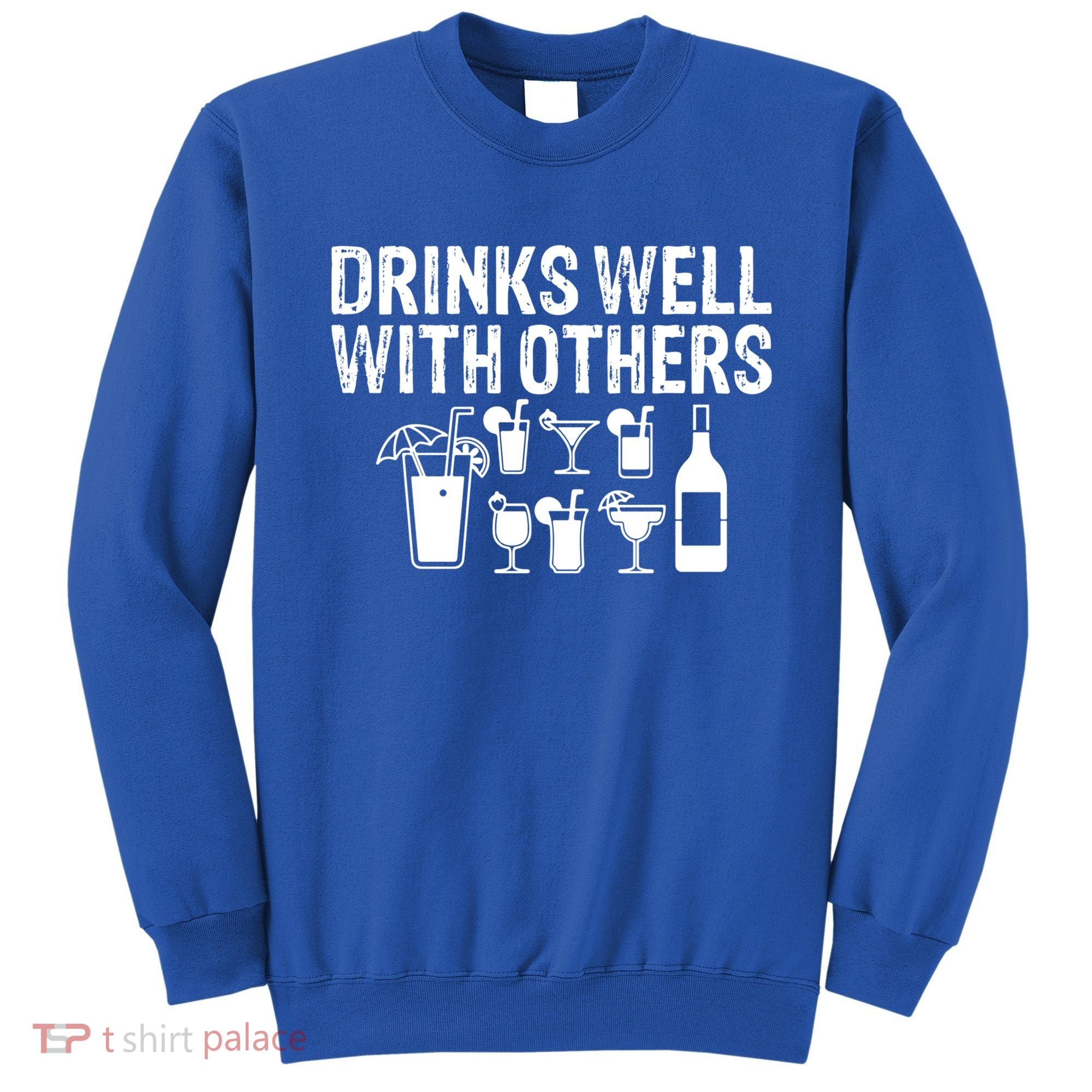 Alcohol Cocktail Lover Alcoholic Fan Funny Pun Cute Gift Sweatshirt
