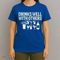Alcohol Cocktail Lover Alcoholic Fan Funny Pun Cute Gift T-Shirt thumb 4