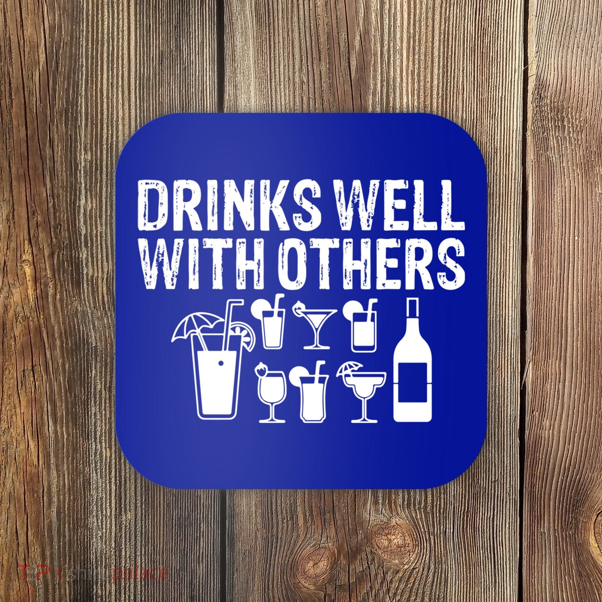Alcohol Cocktail Lover Alcoholic Fan Funny Pun Cute Gift Coaster