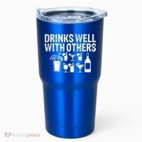Alcohol Cocktail Lover Alcoholic Fan Funny Pun Cute Gift Tumbler thumb 0