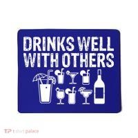 Alcohol Cocktail Lover Alcoholic Fan Funny Pun Cute Gift Mousepad thumb 0