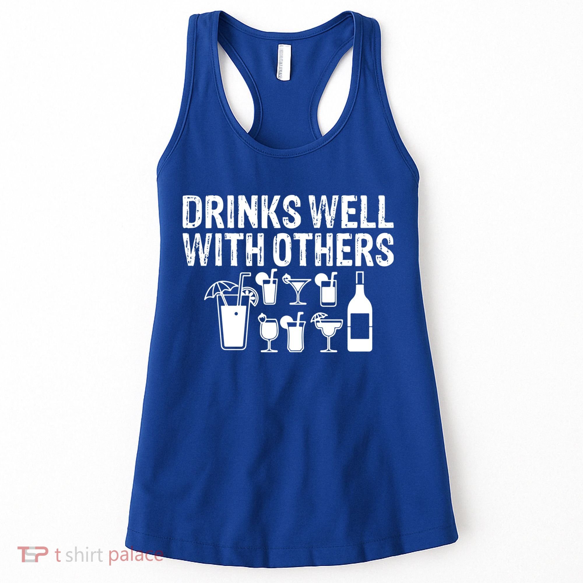 Alcohol Cocktail Lover Alcoholic Fan Funny Pun Cute Gift Women's Tank Top