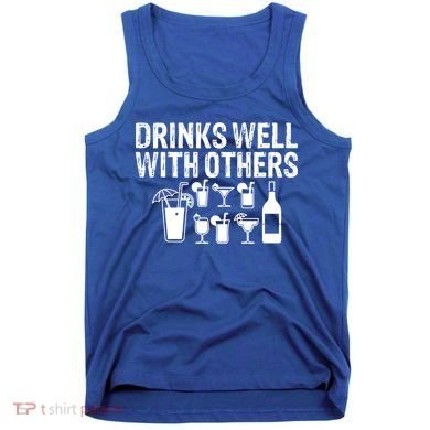 Alcohol Cocktail Lover Alcoholic Fan Funny Pun Cute Gift Tank Top