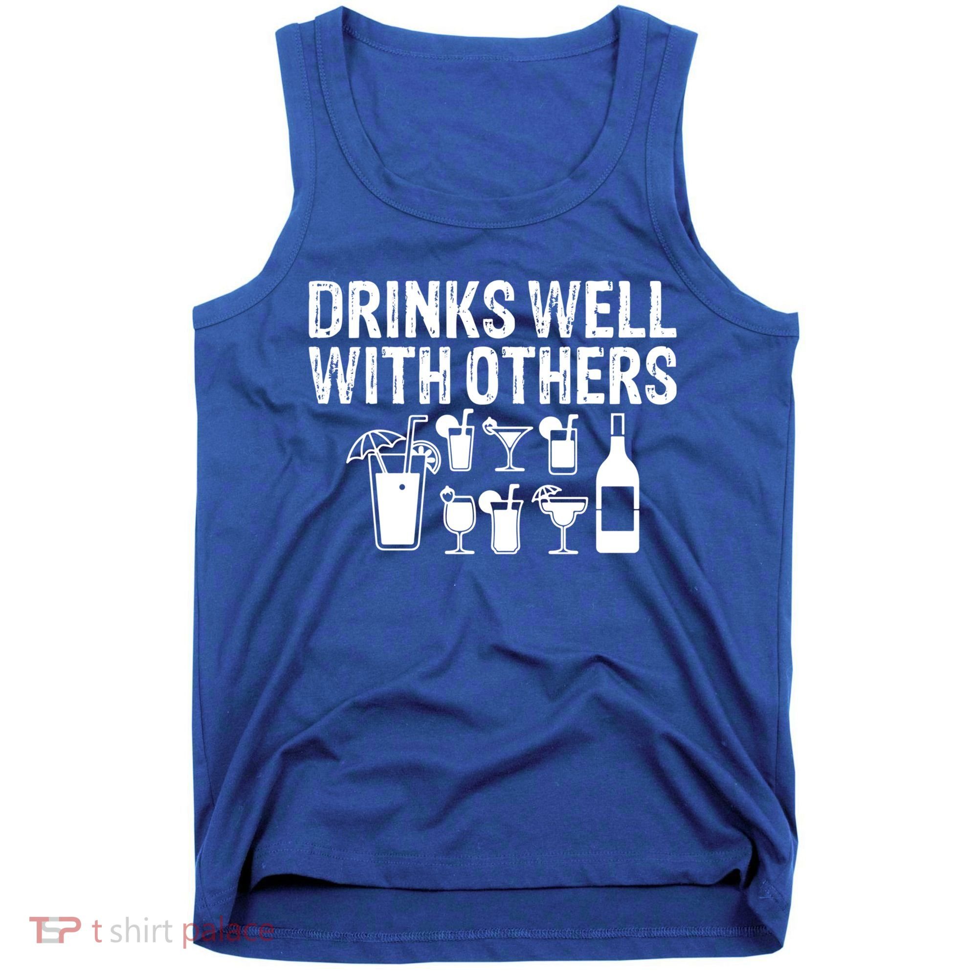 Alcohol Cocktail Lover Alcoholic Fan Funny Pun Cute Gift Tank Top