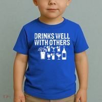 Alcohol Cocktail Lover Alcoholic Fan Funny Pun Cute Gift Toddler T-Shirt thumb 2