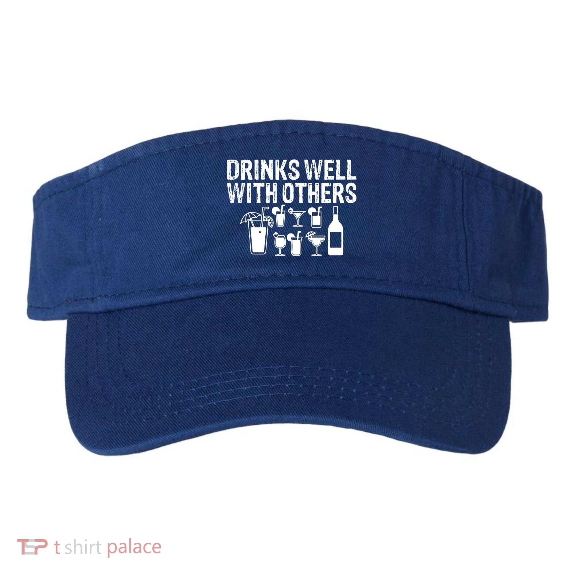 Alcohol Cocktail Lover Alcoholic Fan Funny Pun Cute Gift Visor