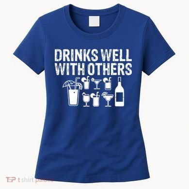 Alcohol Cocktail Lover Alcoholic Fan Funny Pun Cute Gift Women's T-Shirt