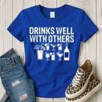 Alcohol Cocktail Lover Alcoholic Fan Funny Pun Cute Gift Women's T-Shirt thumb 3