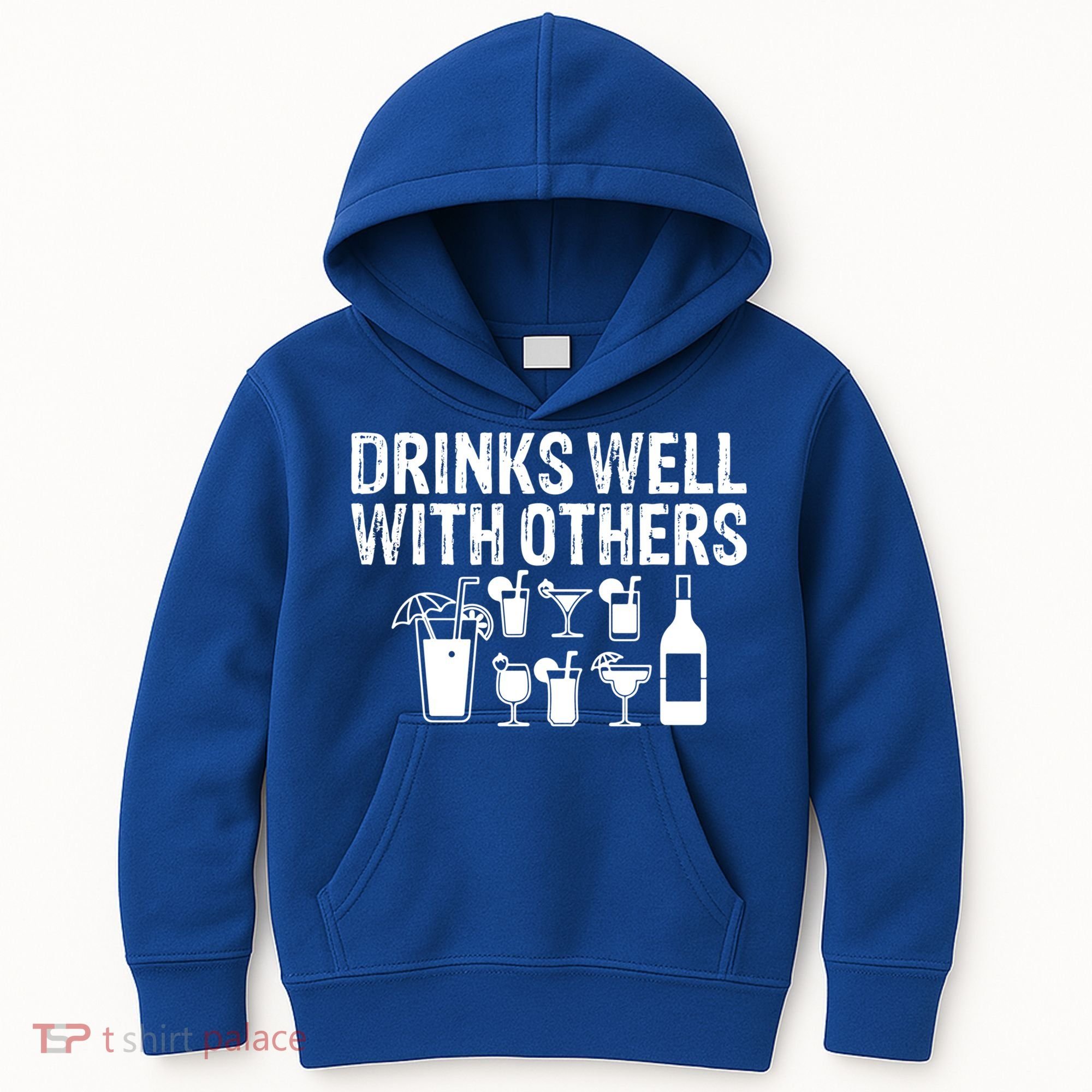 Alcohol Cocktail Lover Alcoholic Fan Funny Pun Cute Gift Kids Hoodie