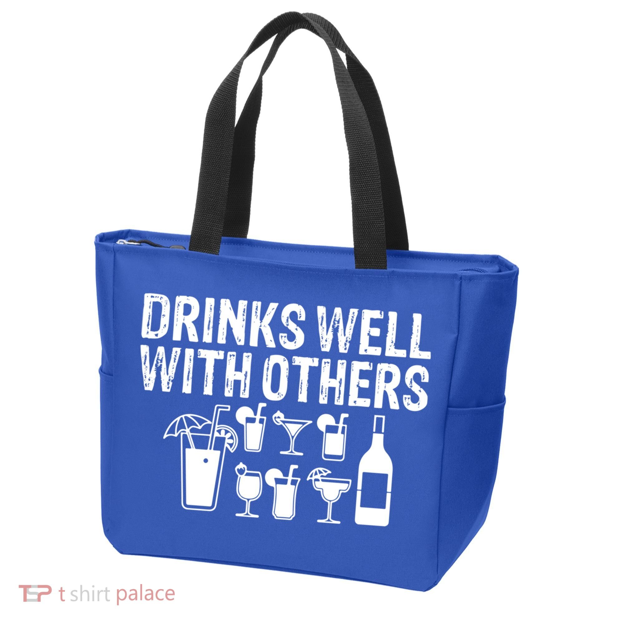 Alcohol Cocktail Lover Alcoholic Fan Funny Pun Cute Gift Tote Bag