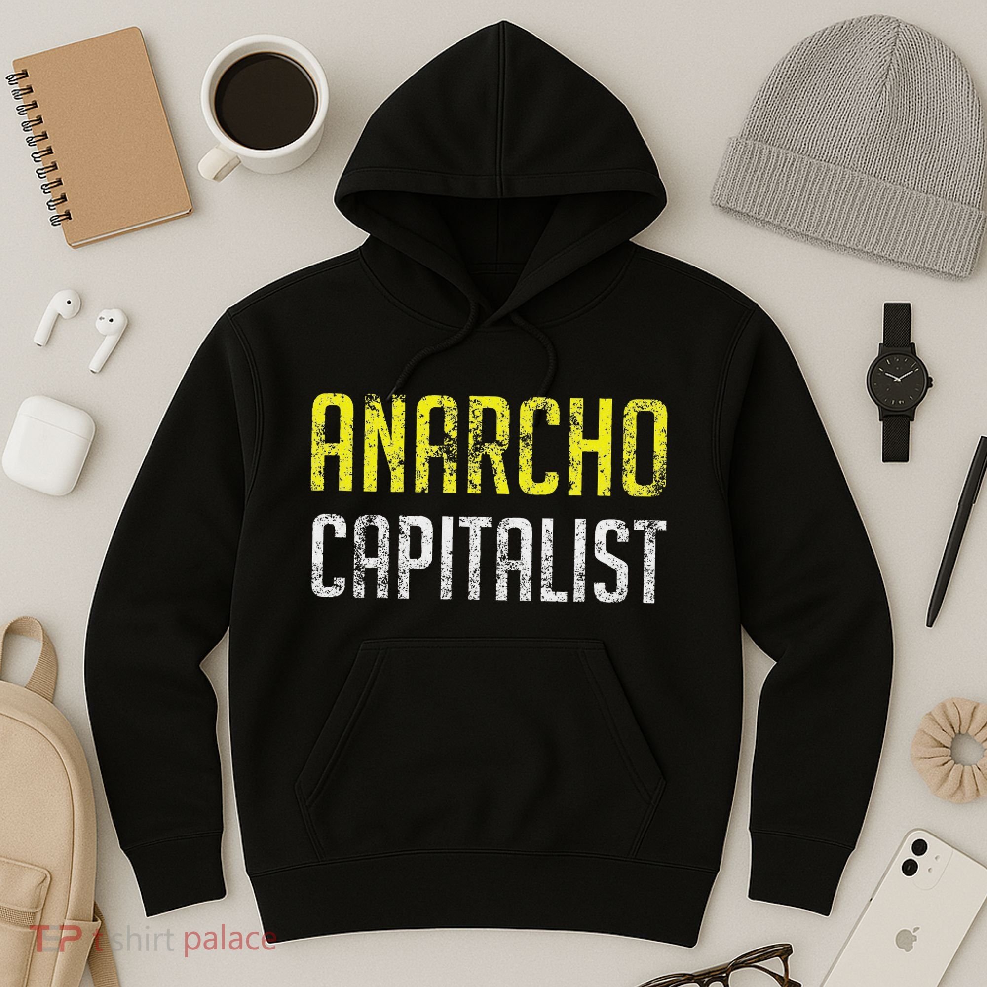 Anarcho Capitalist Libertarian Anarchist Hoodie