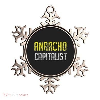 Anarcho Capitalist Libertarian Anarchist Ornament