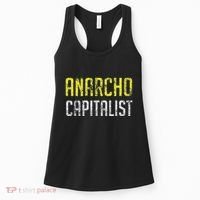Anarcho Capitalist Libertarian Anarchist Women's Tank Top thumb 0
