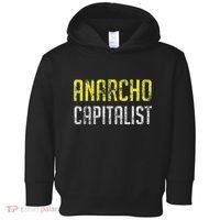 Anarcho Capitalist Libertarian Anarchist Toddler Hoodie thumb 0