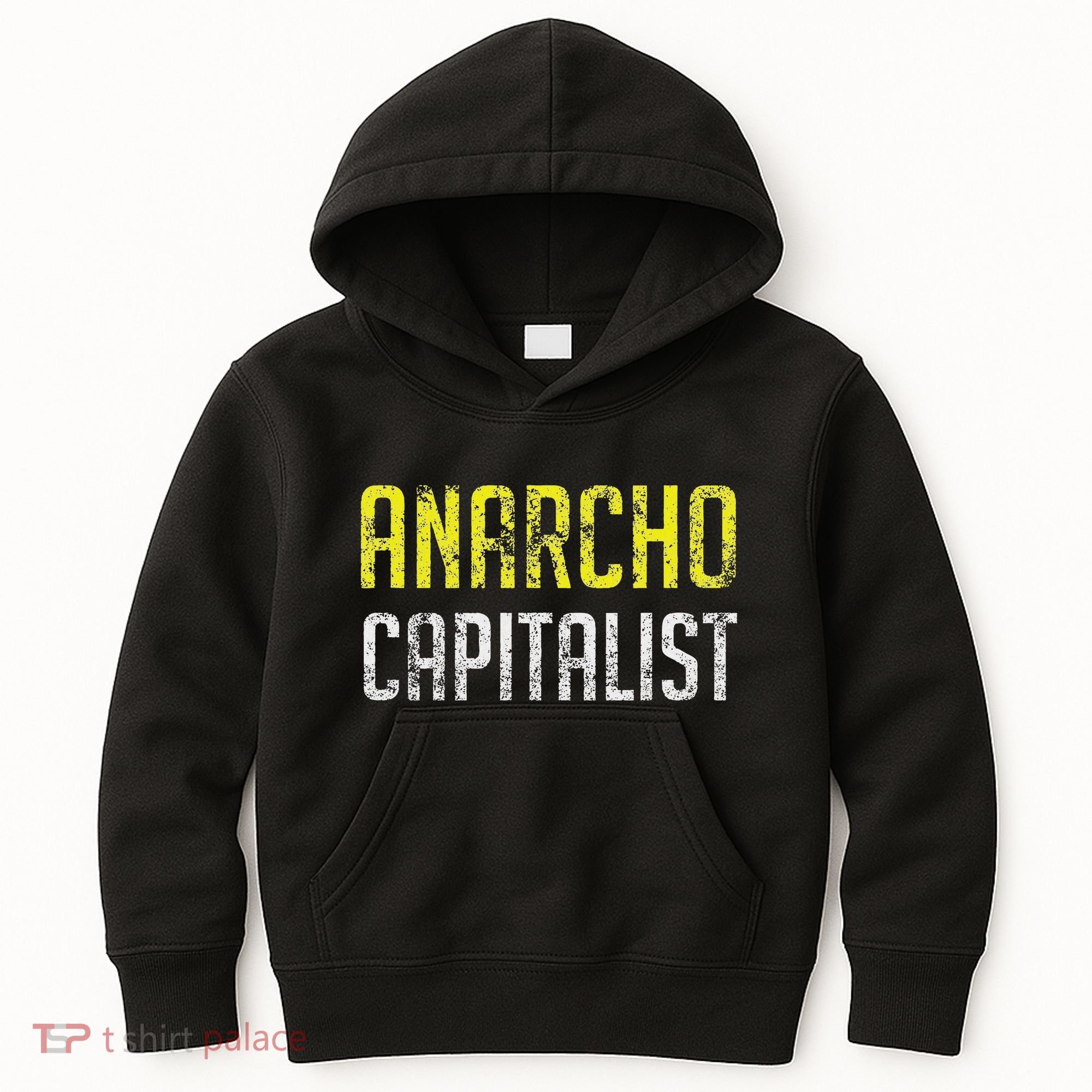 Anarcho Capitalist Libertarian Anarchist Kids Hoodie