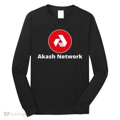 Akash Crypto Logo, Akash Network, HODL AKASH, Akash Logo Crypto Long Sleeve Shirt
