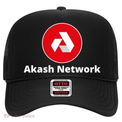 Akash Crypto Logo, Akash Network, HODL AKASH, Akash Logo Crypto Hat