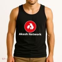 Akash Crypto Logo, Akash Network, HODL AKASH, Akash Logo Crypto Tank Top thumb 3