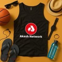 Akash Crypto Logo, Akash Network, HODL AKASH, Akash Logo Crypto Tank Top thumb 4