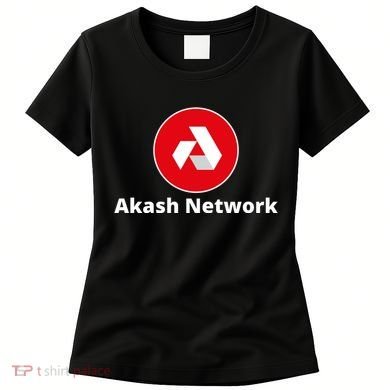 Akash Crypto Logo, Akash Network, HODL AKASH, Akash Logo Crypto Women's T-Shirt