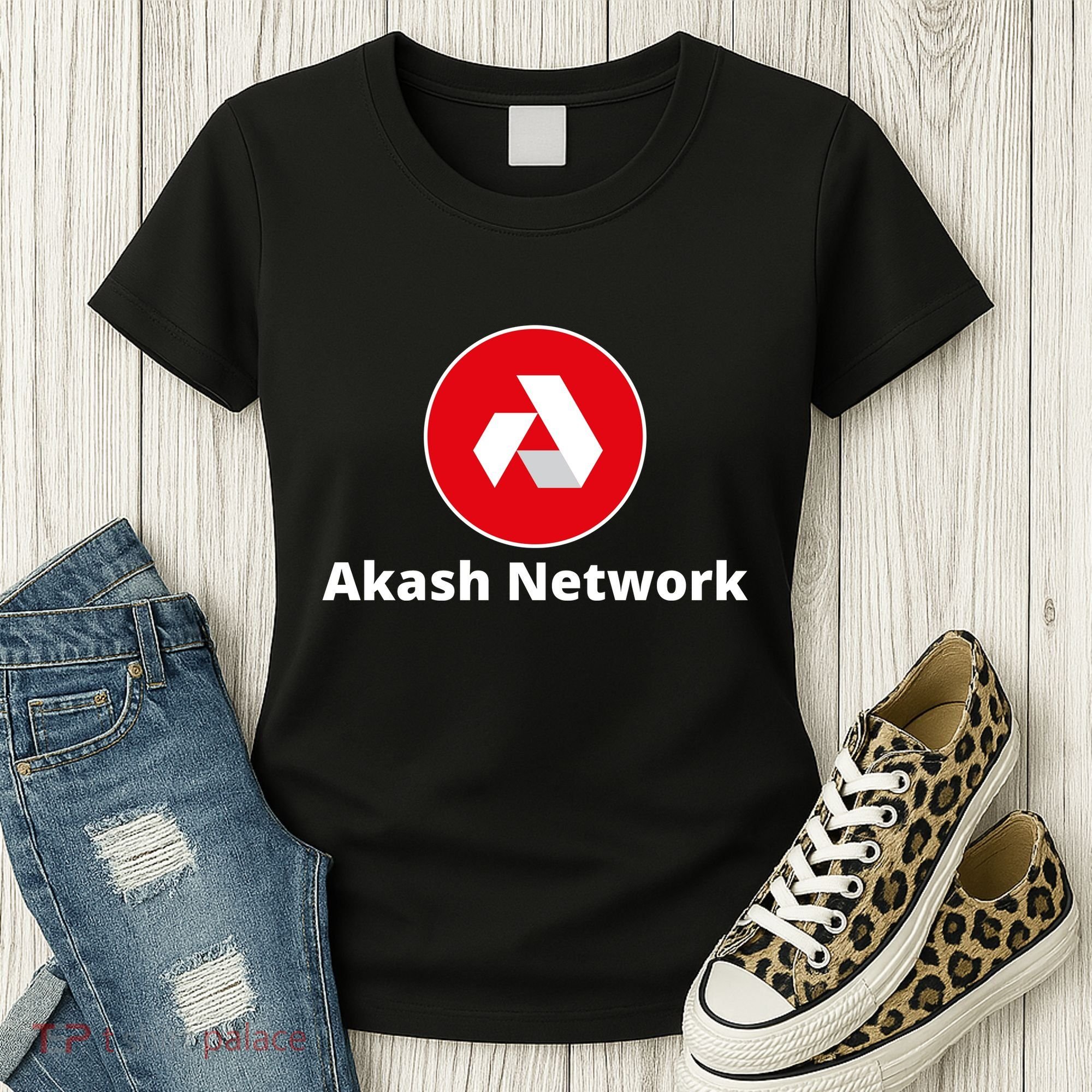 Akash Crypto Logo, Akash Network, HODL AKASH, Akash Logo Crypto Women's T-Shirt