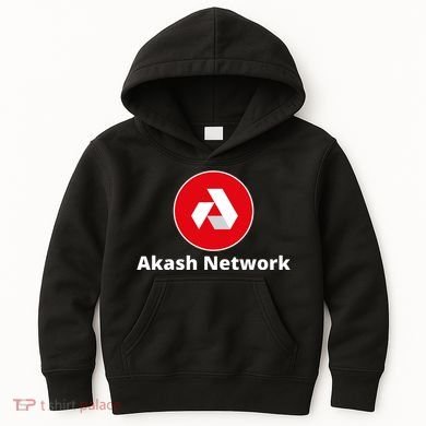 Akash Crypto Logo, Akash Network, HODL AKASH, Akash Logo Crypto Kids Hoodie