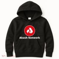 Akash Crypto Logo, Akash Network, HODL AKASH, Akash Logo Crypto Kids Hoodie thumb 0