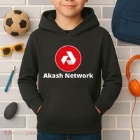 Akash Crypto Logo, Akash Network, HODL AKASH, Akash Logo Crypto Kids Hoodie thumb 2