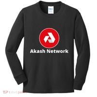 Akash Crypto Logo, Akash Network, HODL AKASH, Akash Logo Crypto Kids Long Sleeve Shirt thumb 0