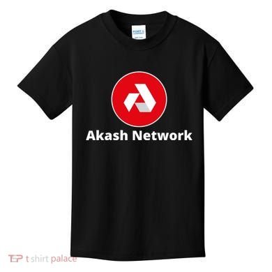 Akash Crypto Logo, Akash Network, HODL AKASH, Akash Logo Crypto Kids T-Shirt