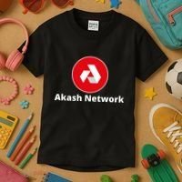 Akash Crypto Logo, Akash Network, HODL AKASH, Akash Logo Crypto Kids T-Shirt thumb 3