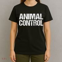 Animal Control Lazy Halloween Costume T-Shirt thumb 4