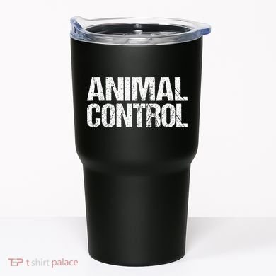 Animal Control Lazy Halloween Costume Tumbler