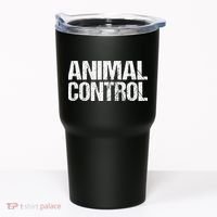Animal Control Lazy Halloween Costume Tumbler thumb 0