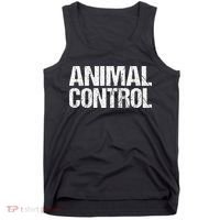 Animal Control Lazy Halloween Costume Tank Top thumb 0