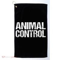 Animal Control Lazy Halloween Costume Golf Towel thumb 0