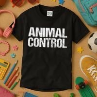 Animal Control Lazy Halloween Costume Kids T-Shirt thumb 3