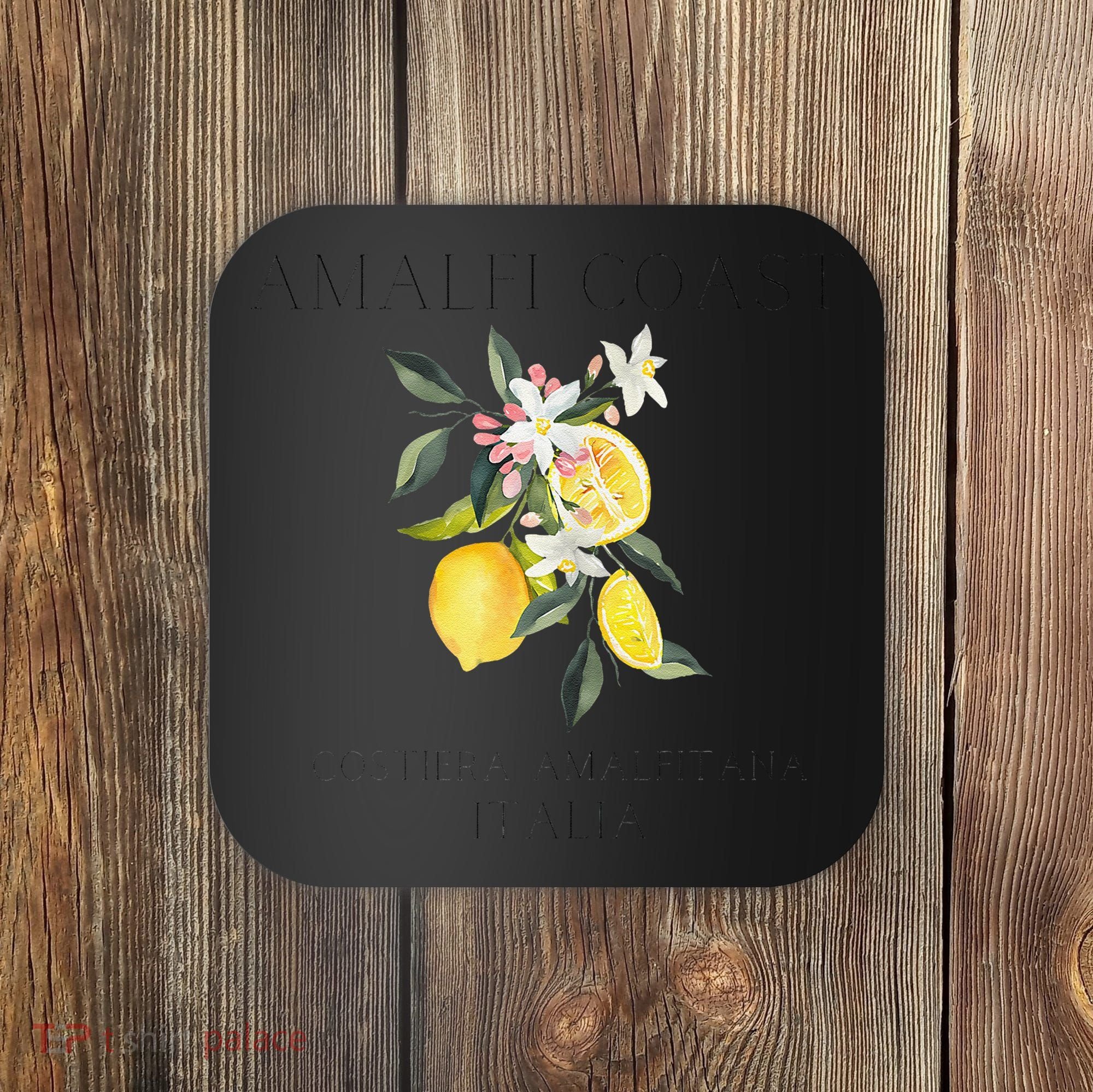 Amalfi Coast Lemons Amalfiana Italy Coaster