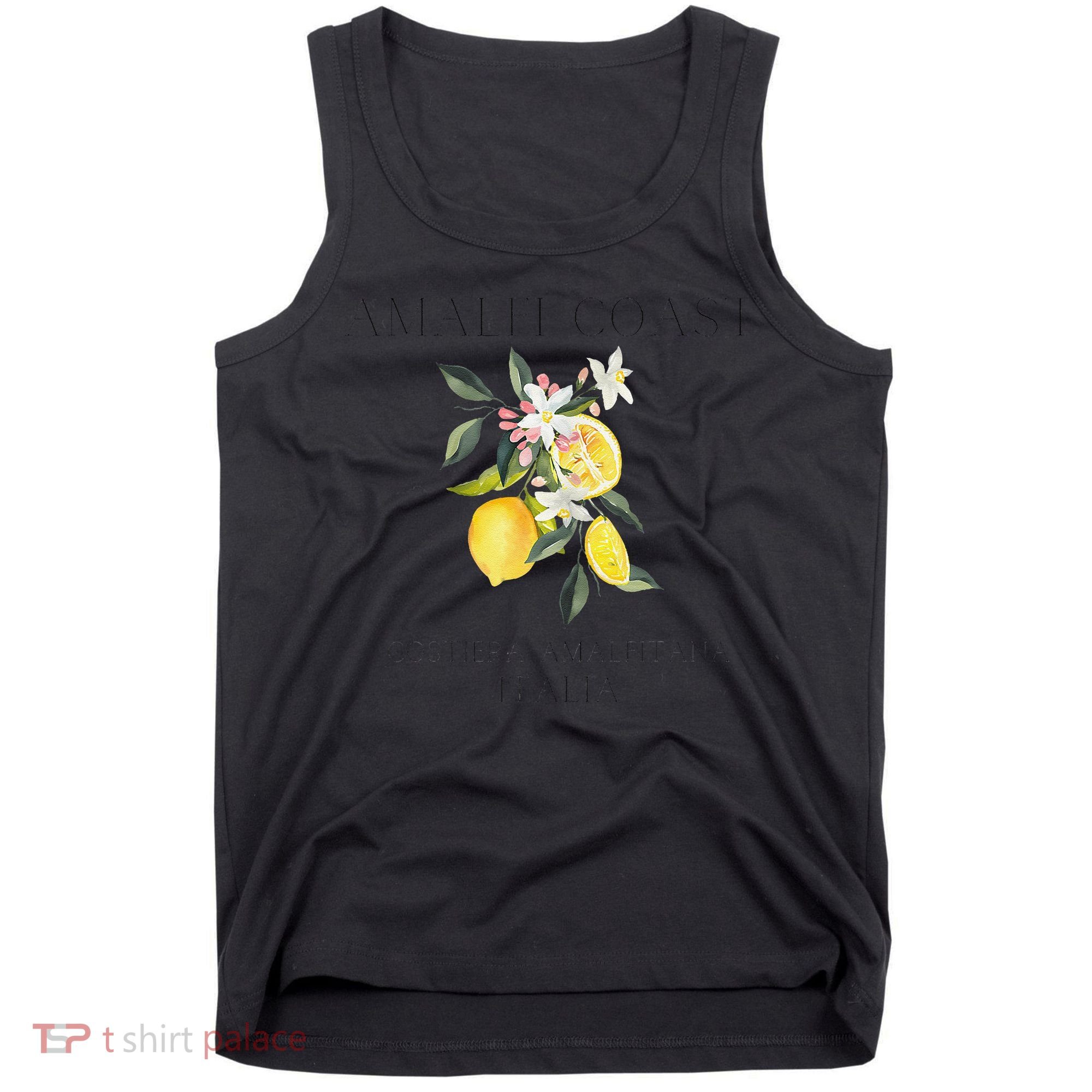 Amalfi Coast Lemons Amalfiana Italy Tank Top