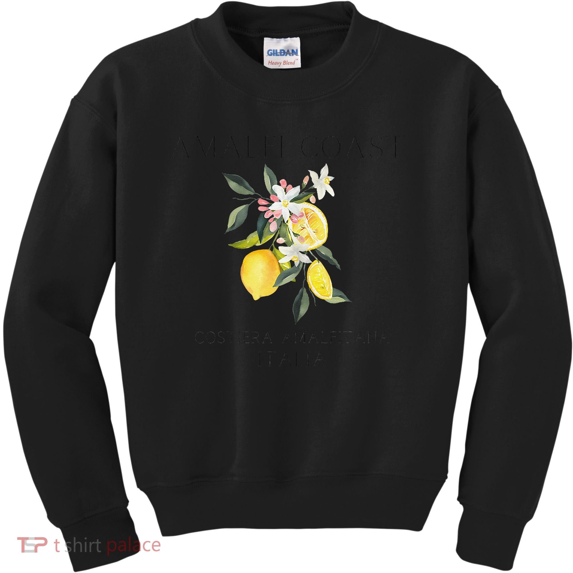 Amalfi Coast Lemons Amalfiana Italy Kids Sweatshirt