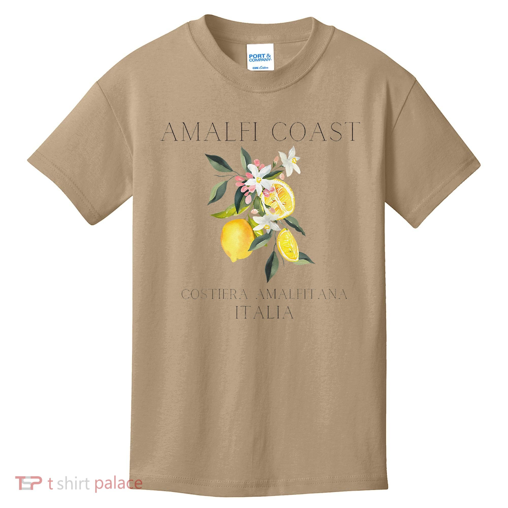 Amalfi Coast Lemons Amalfiana Italy Kids T-Shirt